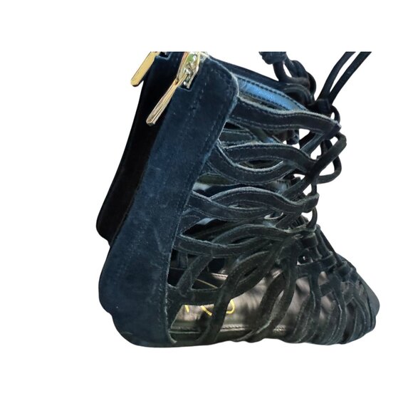 Sam Edelman Black‎ Strappy Gladiator Sandals Size 7 NWB - Picture 7 of 8